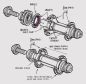 Preview: Nabenset Fly Bikes Magneto CrMo