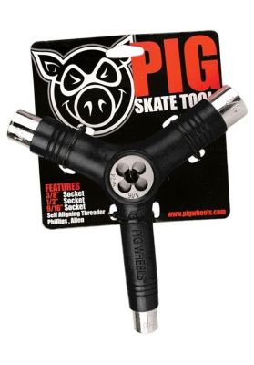 Skateboard Tool Pig incl. threader