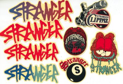 Stickerset Stranger (8 pcs)