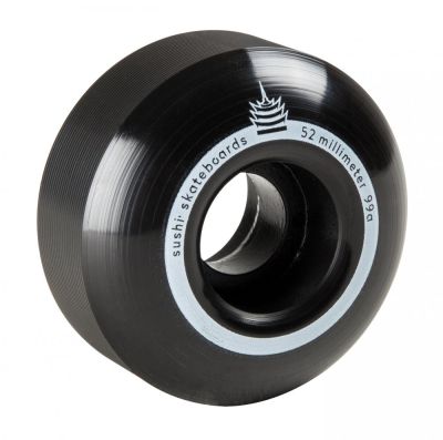 Skateboard Rollen Sushi Pagoda Team V2 schwarz