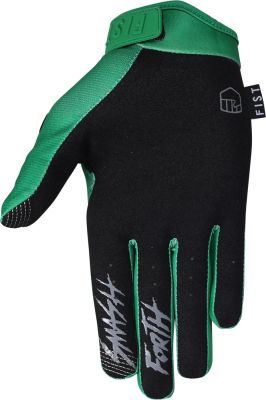 Gloves Fist Green Stocker